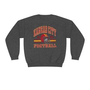 Kansas City Football Sweatshirt 1960 NFL Team Crewneck Small Taylors‎ Boyfriend